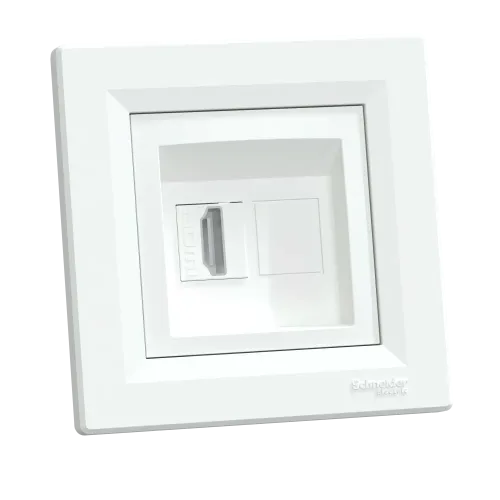 Розетка HDMI, белый, EPH4500121 Schneider Asfora