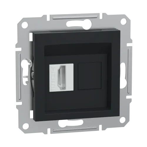 Розетка HDMI, антрацит, EPH4500171 Schneider Asfora