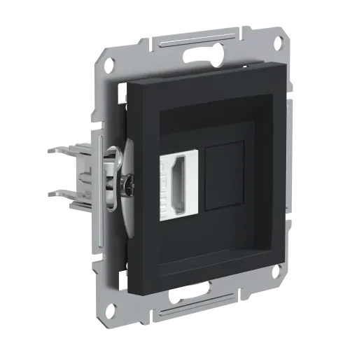 Розетка HDMI, антрацит, EPH4500171 Schneider Asfora