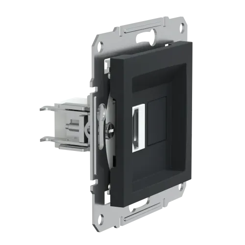 Розетка HDMI, антрацит, EPH4500171 Schneider Asfora