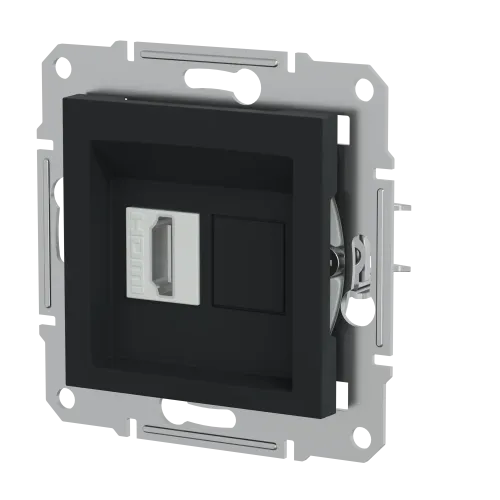 Розетка HDMI, антрацит, EPH4500171 Schneider Asfora