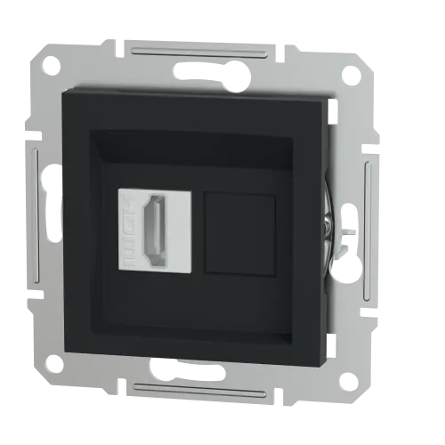 Розетка HDMI, антрацит, EPH4500171 Schneider Asfora