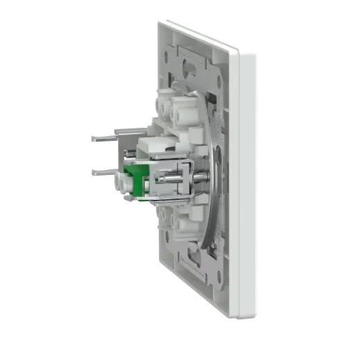 Розетка оптоволоконная LC APC Duplex, белый, EPH4600121 Schneider Asfora