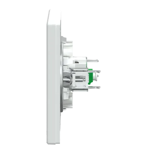 Розетка оптоволоконная LC APC Duplex, белый, EPH4600121 Schneider Asfora
