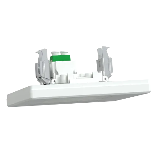 Розетка оптоволоконная LC APC Duplex, белый, EPH4600121 Schneider Asfora