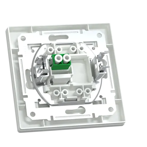 Розетка оптоволоконная LC APC Duplex, белый, EPH4600121 Schneider Asfora