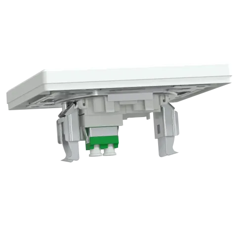 Розетка оптоволоконная LC APC Duplex, белый, EPH4600121 Schneider Asfora