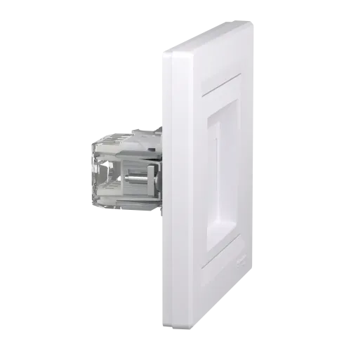 Розетка компьютерная RJ45 кат.6, белый, EPH4700121 Schneider Asfora