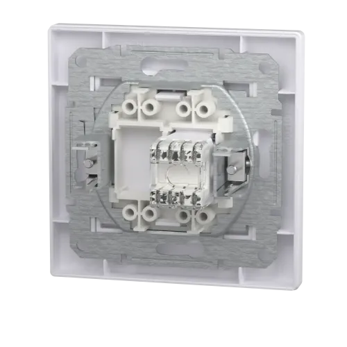 Розетка компьютерная RJ45 кат.6, белый, EPH4700121 Schneider Asfora