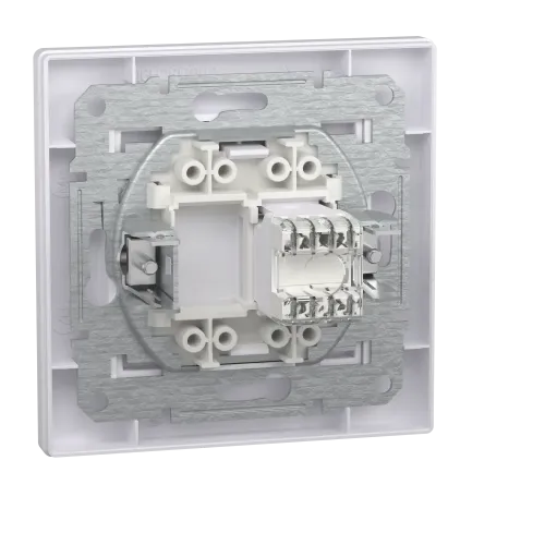 Розетка компьютерная RJ45 кат.6, белый, EPH4700121 Schneider Asfora