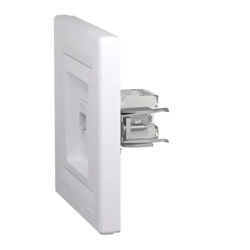 Розетка компьютерная RJ45 кат.6, белый, EPH4700121 Schneider Asfora
