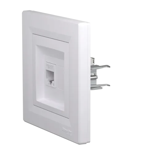 Розетка компьютерная RJ45 кат.6, белый, EPH4700121 Schneider Asfora