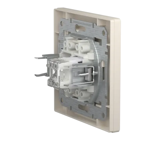 Розетка компьютерная RJ-45 кат.6, кремовый, EPH4700123 Schneider Asfora