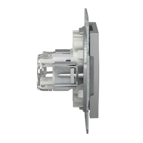 Розетка компьютерная RJ45 кат.6, алюминий, EPH4700161 Asfora Schneider