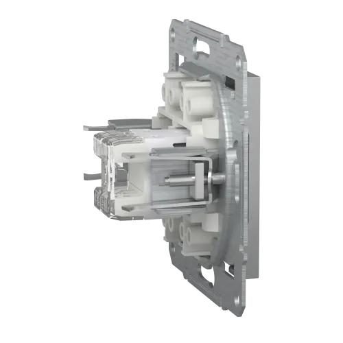 Розетка компьютерная RJ45 кат.6, алюминий, EPH4700161 Asfora Schneider