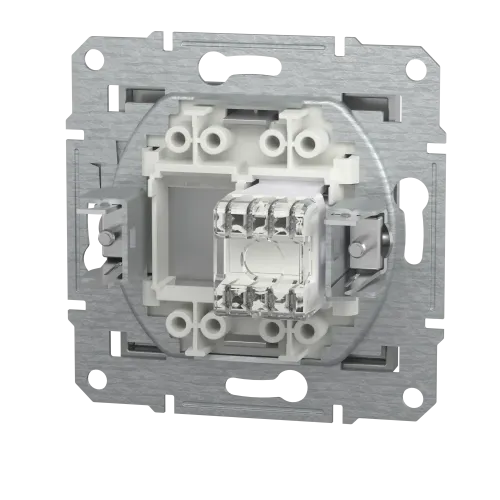 Розетка компьютерная RJ45 кат.6, алюминий, EPH4700161 Asfora Schneider