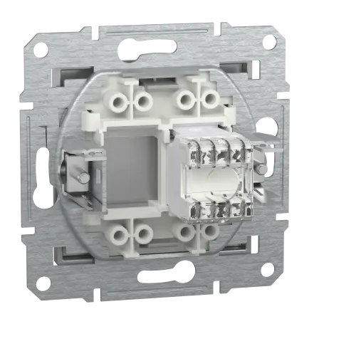 Розетка компьютерная RJ45 кат.6, алюминий, EPH4700161 Asfora Schneider