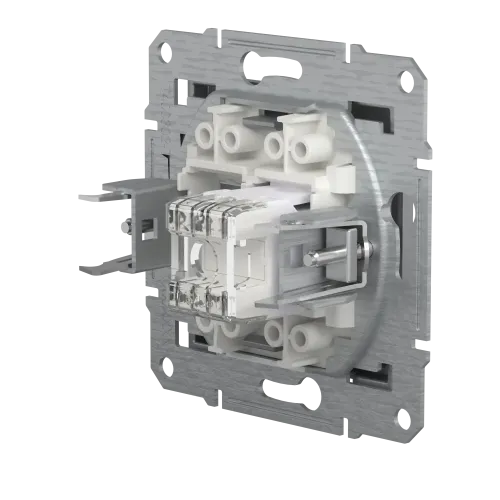 Розетка компьютерная RJ45 кат.6, сталь, EPH4700162 Asfora Schneider