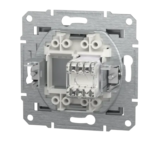 Розетка компьютерная RJ45 кат.6, сталь, EPH4700162 Asfora Schneider