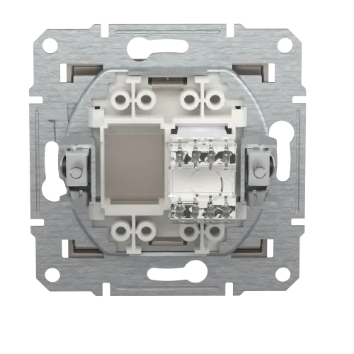 Розетка компьютерная RJ45 кат.6, бронза, EPH4700169 Asfora Schneider