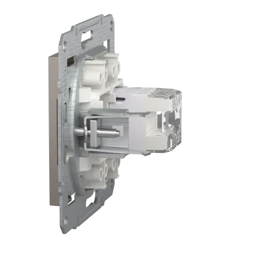 Розетка компьютерная RJ45 кат.6, бронза, EPH4700169 Asfora Schneider