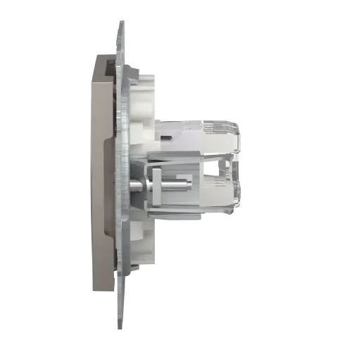 Розетка компьютерная RJ45 кат.6, бронза, EPH4700169 Asfora Schneider