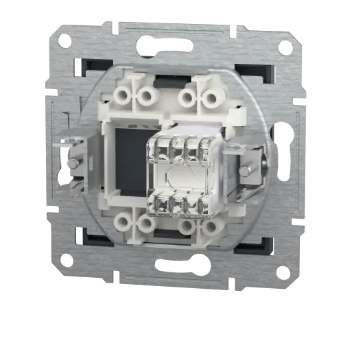 Розетка компьютерная RJ45 кат.6, антрацит, EPH4700171 Asfora Schneider