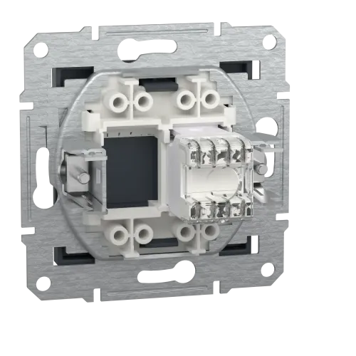 Розетка компьютерная RJ45 кат.6, антрацит, EPH4700171 Asfora Schneider