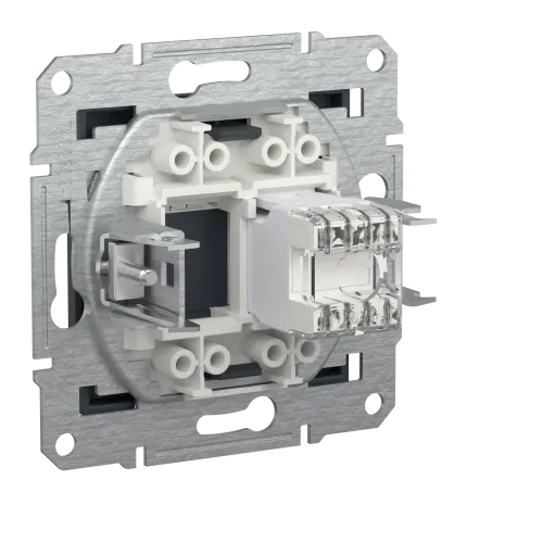 Розетка компьютерная RJ45 кат.6, антрацит, EPH4700171 Asfora Schneider
