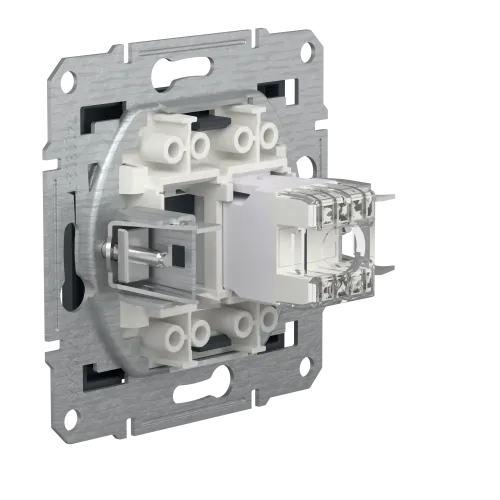 Розетка компьютерная RJ45 кат.6, антрацит, EPH4700171 Asfora Schneider