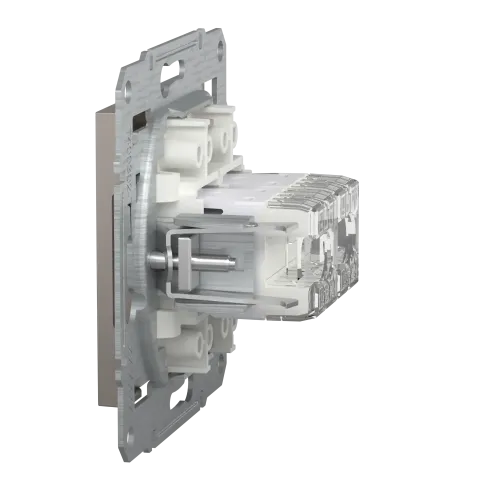 Розетка компьютерная RJ-45 кат. 6 двойная, бронза, EPH4800169 Asfora Schneider