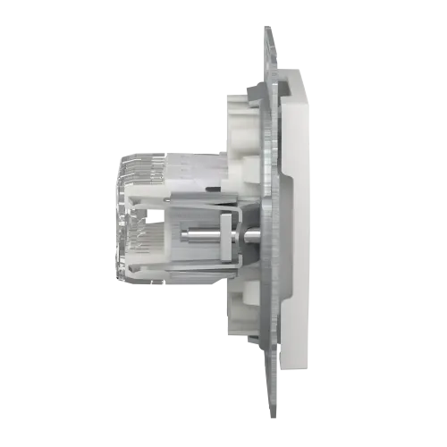 Розетка компьютерная RJ45 кат.6 двойная, белый, Schneider Asfora