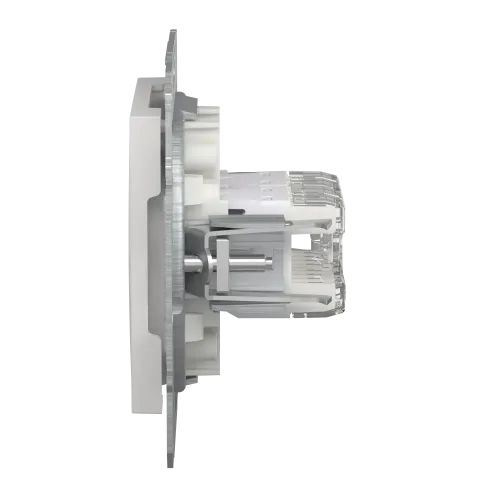 Розетка компьютерная RJ45 кат.6 двойная, белый, Schneider Asfora