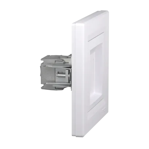 Розетка комп'ютерна RJ45 екранована, білий, EPH5000121 Schneider Asfora