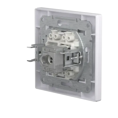 Розетка комп'ютерна RJ45 екранована, білий, EPH5000121 Schneider Asfora