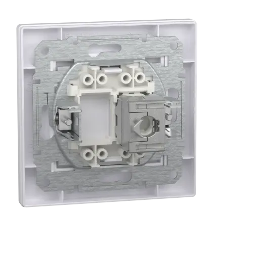 Розетка комп'ютерна RJ45 екранована, білий, EPH5000121 Schneider Asfora