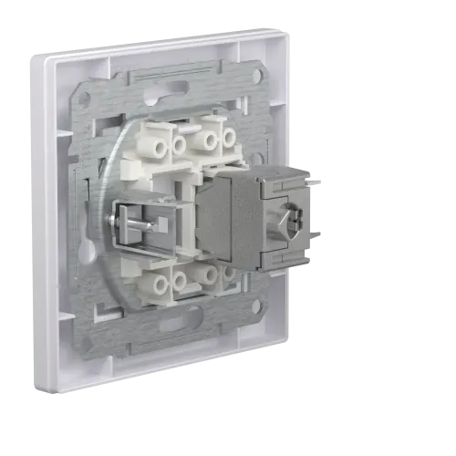 Розетка комп'ютерна RJ45 екранована, білий, EPH5000121 Schneider Asfora