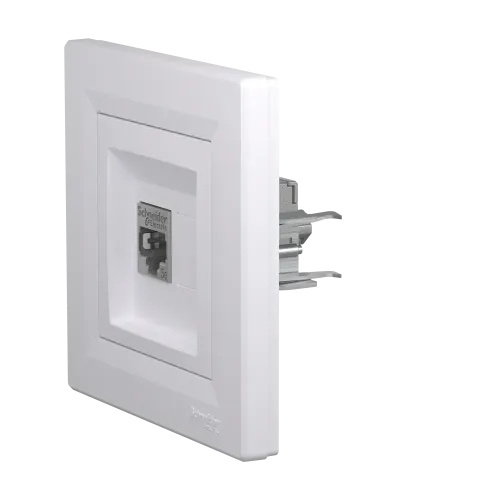Розетка комп'ютерна RJ45 екранована, білий, EPH5000121 Schneider Asfora