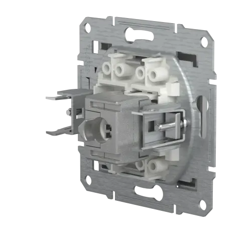 Розетка компьютерная RJ-45, STP, алюминий, EPH5000161 Asfora Schneider