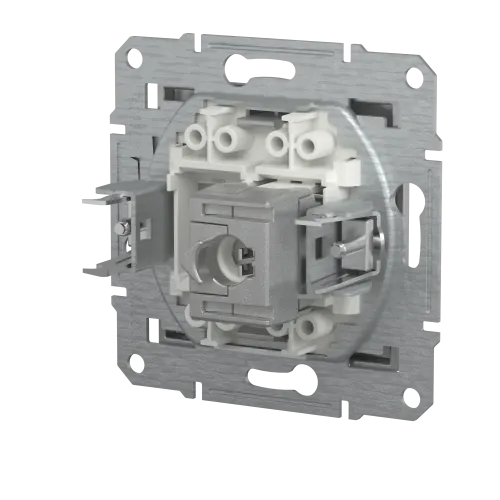 Розетка компьютерная RJ-45, STP, алюминий, EPH5000161 Asfora Schneider