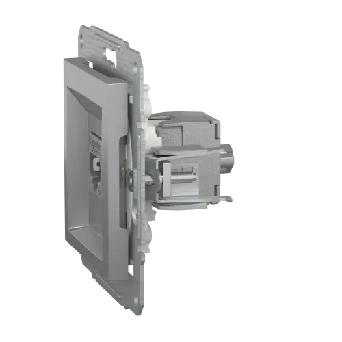 Розетка компьютерная RJ-45, STP, алюминий, EPH5000161 Asfora Schneider