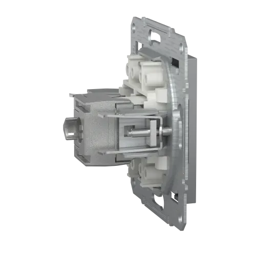 Розетка комп'ютерна RJ-45, STP, сталь, EPH5000162 Asfora Schneider