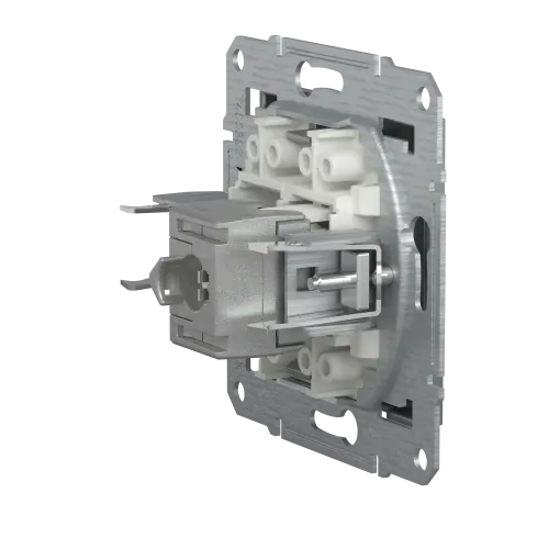 Розетка комп'ютерна RJ-45, STP, сталь, EPH5000162 Asfora Schneider