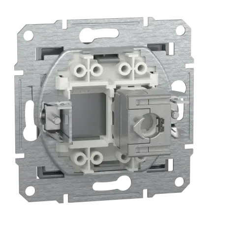 Розетка комп'ютерна RJ-45, STP, сталь, EPH5000162 Asfora Schneider