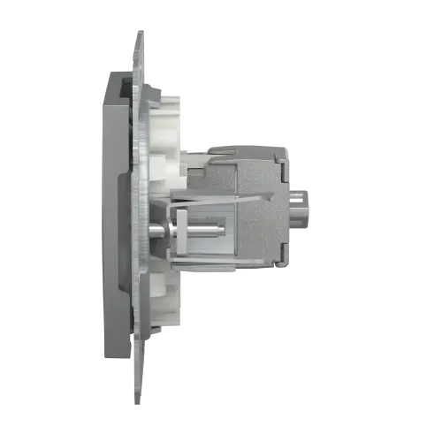 Розетка комп'ютерна RJ-45, STP, сталь, EPH5000162 Asfora Schneider