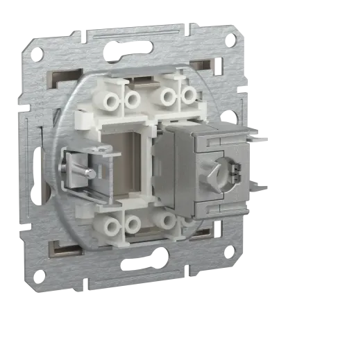 Розетка комп'ютерна RJ-45, STP, бронза, EPH5000169 Asfora Schneider