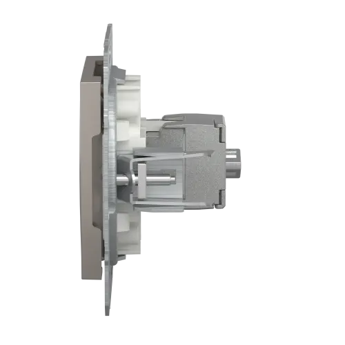 Розетка комп'ютерна RJ-45, STP, бронза, EPH5000169 Asfora Schneider