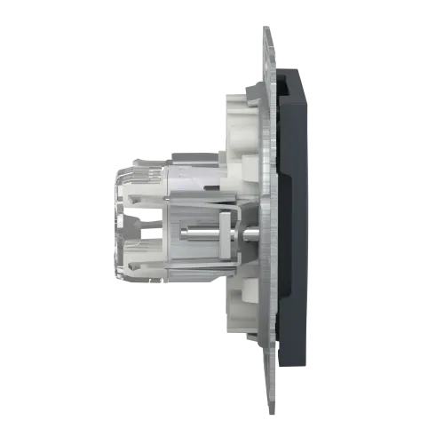 Розетка компьютерная RJ-45, STP, антрацит, EPH5000171 Asfora Schneider