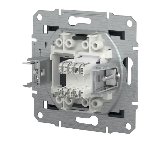 Розетка компьютерная RJ-45, STP, антрацит, EPH5000171 Asfora Schneider