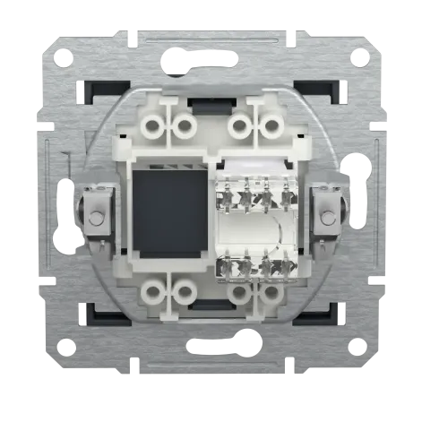 Розетка компьютерная RJ-45, STP, антрацит, EPH5000171 Asfora Schneider